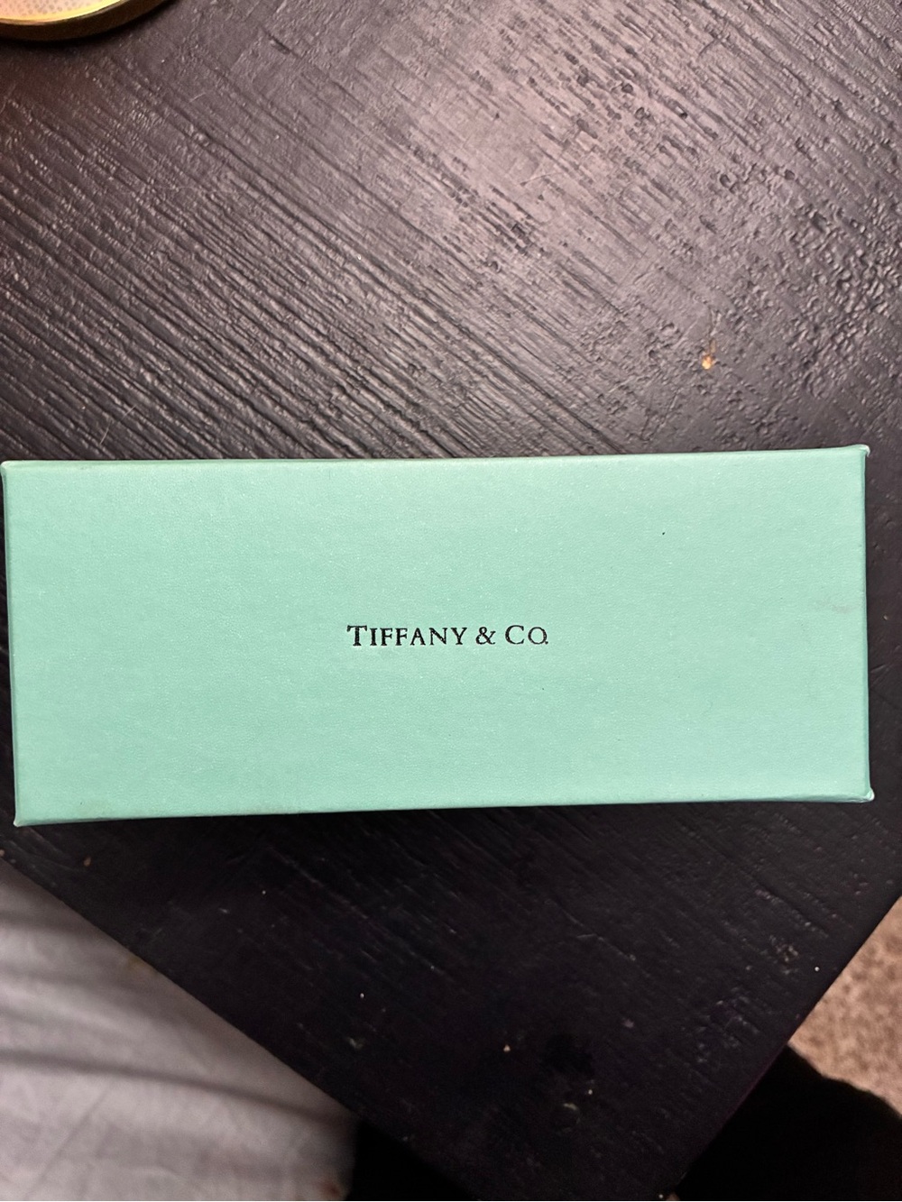 Tiffany & Co. Eyeglass case with Box and cleaning cloth
